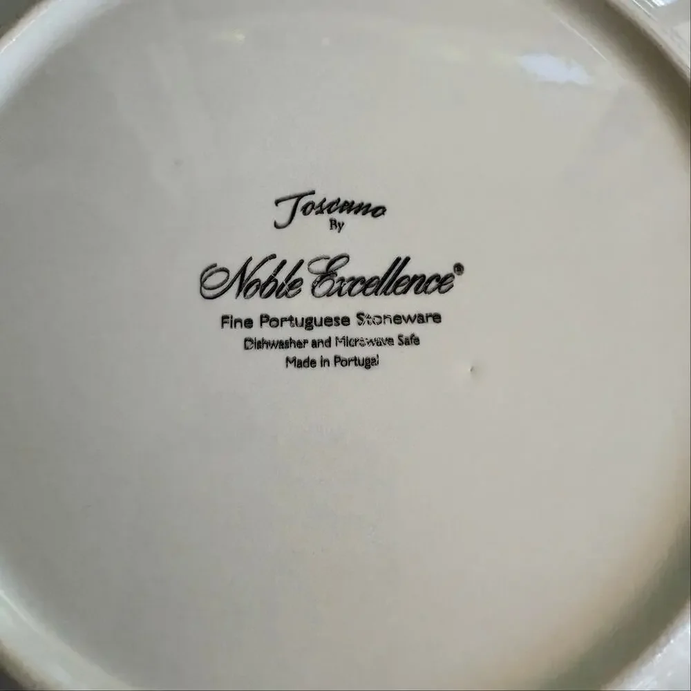 Set of 4 Toscano Cream Noble Excellence Salad Plates